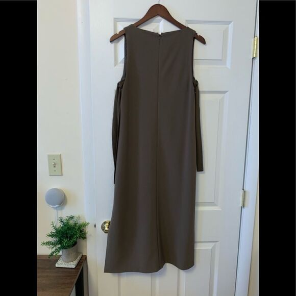 Theory Dark Green Dress - Picture 2 of 11